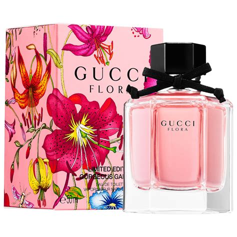 Flora Gorgeous Gardenia Gucci perfume .